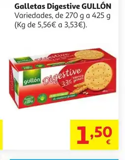 Alcampo GULLÓN Galletas Digestive oferta