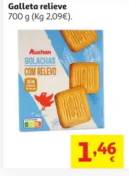 Alcampo Galleta relieve oferta