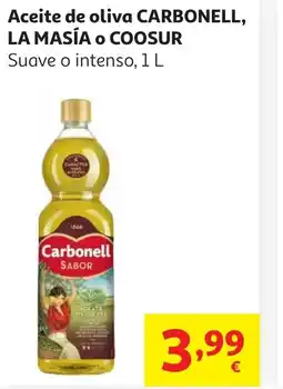 Alcampo CARBONELL, LA MASÍA O COOSUR Aceite de oliva oferta