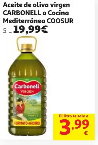 CARBONELL COOSUR Aceite de oliva virgen o Cocina Mediterránea