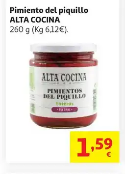 Alcampo ALTA COCINA Pimiento del piquillo oferta