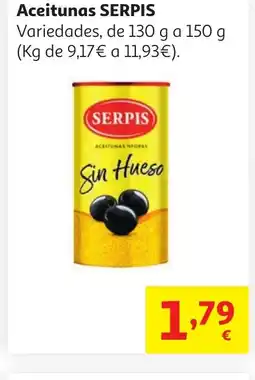 Alcampo SERPIS Aceitunas oferta