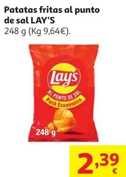 Alcampo LAY'S Patatas fritas al punto de sal oferta