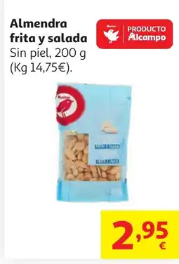 Alcampo Almendra frita y salada oferta