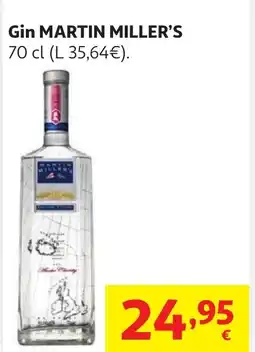 Alcampo MARTIN MILLER'S Gin oferta