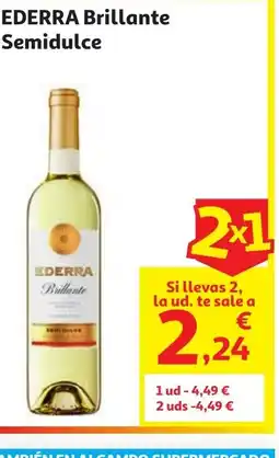 Alcampo EDERRA Brillante Semidulce oferta