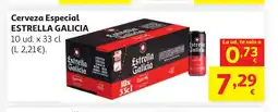 Alcampo ESTRELLA GALICIA Cerveza Especial oferta