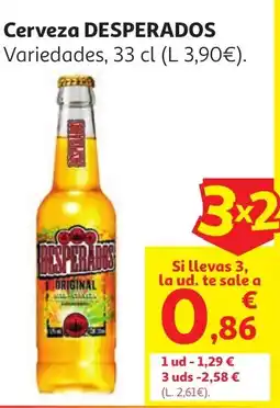 Alcampo DESPERADOS Cerveza oferta