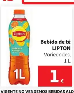 Alcampo LIPTON Bebida de té oferta