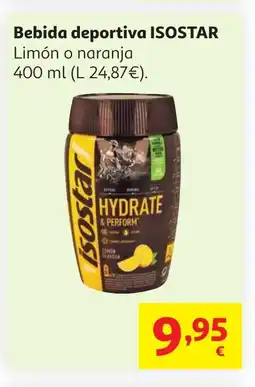 Alcampo ISOSTAR Bebida deportiva oferta