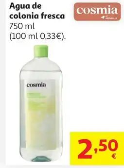 Alcampo COSMIA Agua de colonia fresca oferta