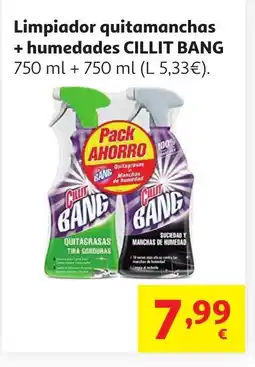 Alcampo CILLIT BANG Limpiador quitamanchas + humedades oferta