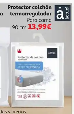 Alcampo Protector colchón termorregulador oferta