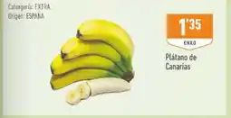 Supermercados Deza Plátano de Canarias oferta