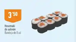 Supermercados Deza Hosomaki de salmón oferta