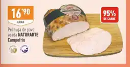 Supermercados Deza NATURARTE Pechuga de pavo asada Campofrío oferta