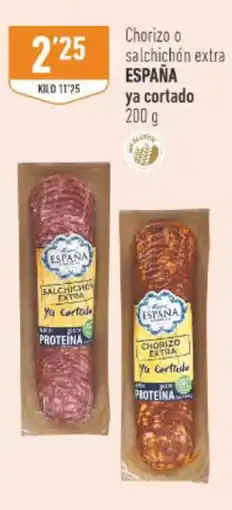 Supermercados Deza ESPAÑA Chorizo o salchichón extra oferta