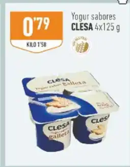Supermercados Deza CLESA Yogur sabores oferta