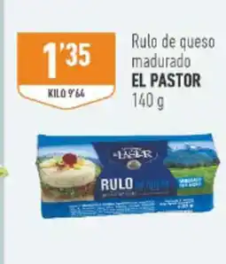 Supermercados Deza EL PASTOR Rulo de queso madurado oferta