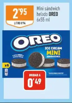 Supermercados Deza OREO Mini sándwich helado oferta