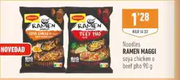 Supermercados Deza MAGGI Noodles soya chicken o beef oferta