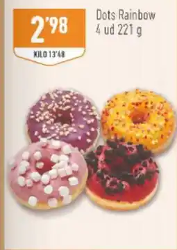 Supermercados Deza Dots Rainbow oferta