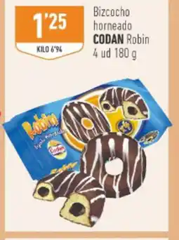 Supermercados Deza CODAN Bizcocho horneado oferta