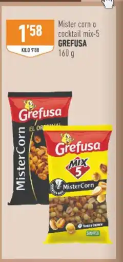 Supermercados Deza GREFUSA Mister corn o cocktail mix-5 oferta