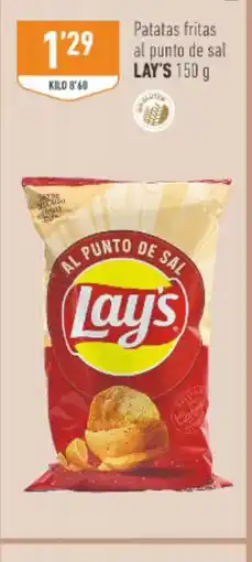 Supermercados Deza LAY'S Patatas fritas al punto de sal oferta