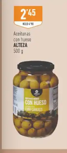 Supermercados Deza ALTEZA Aceitunas con hueso oferta