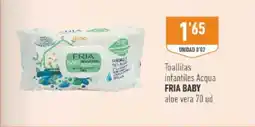 Supermercados Deza FRIA BABY Toallitas infantiles Acqua oferta