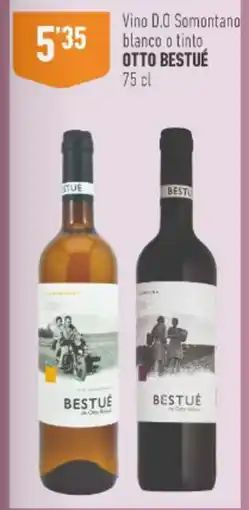 Supermercados Deza OTTO BESTUE Vino D.O Somontanoblanco o tinto oferta