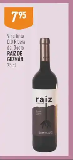 Supermercados Deza RAIZ DE GUZMÁN Vino tinto D.O Ribera del Duero oferta