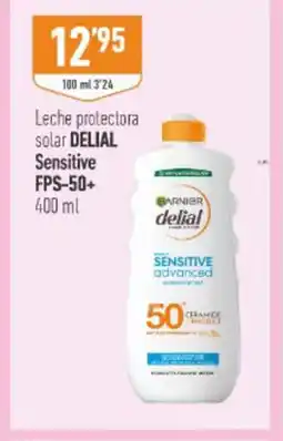 Supermercados Deza DELIAL Leche protectora solar Sensitive FPS-50+ oferta
