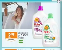 Supermercados Deza FLOTA Detergente en gel 52 lavados oferta