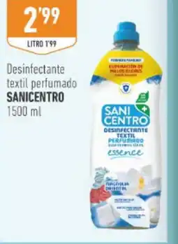 Supermercados Deza SANICENTRO Desinfectante textil perfumado oferta