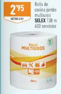 Supermercados Deza SELEX Rollo de cocina jumbo multiusos oferta