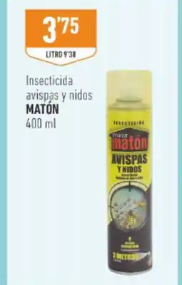 Supermercados Deza MATÓN Insecticida avispas y nidos oferta