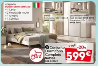 Conjunto Dormitorio Completo