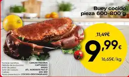 FROIZ Buey cocido oferta