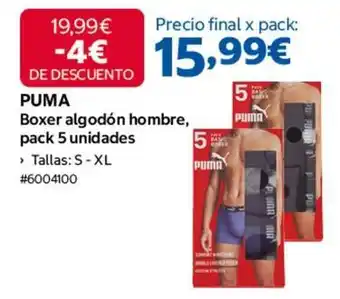 Puma - boxer algodón hombre