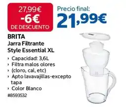 Costco Brita - jarra filtrante style essential xl oferta