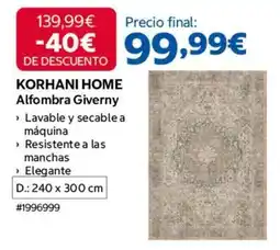 Costco Home - alfombra giverny oferta