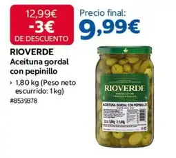 Costco Rioverde - aceituna gordal con pepinillo oferta