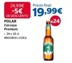 Costco Polar - cerveza premium oferta