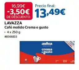 Costco Lavazza - cafe molido crema e gusto oferta