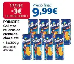 Costco Príncipe - principe galletas rellenas de crema de chocolate oferta