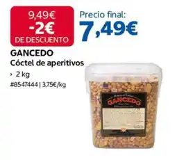 Costco Gancedo - coctel de aperitivos oferta