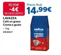 Costco Lavazza - cafe en grano crema e gusto oferta