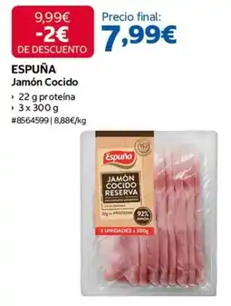 Costco Espuña - jamon cocido oferta